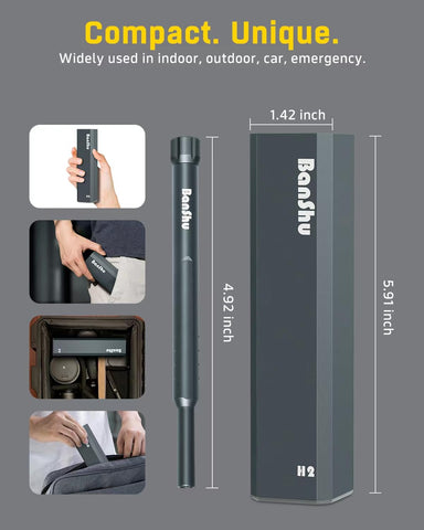 Banshu quick-release magnetic interface keeps bits ready with a click.