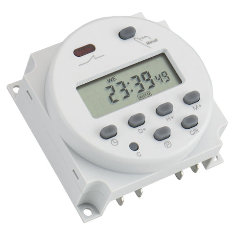 Baomain built-in battery backup preserves schedules during outages