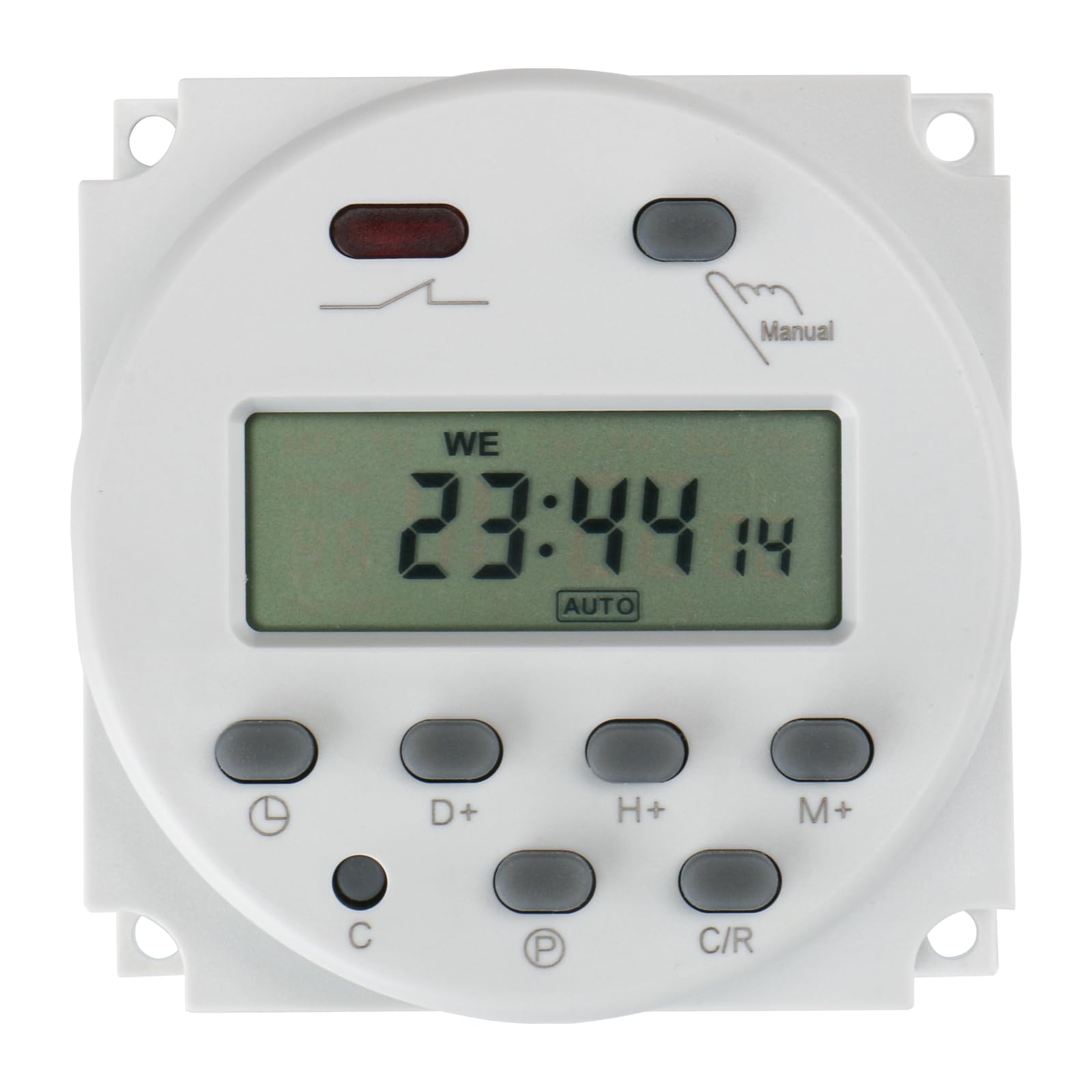 Baomain time switch relay with LCD display for easy scheduling and monitoring