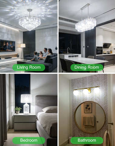 BAOMING G9 provides 450 lumens for bright hallways and stairs