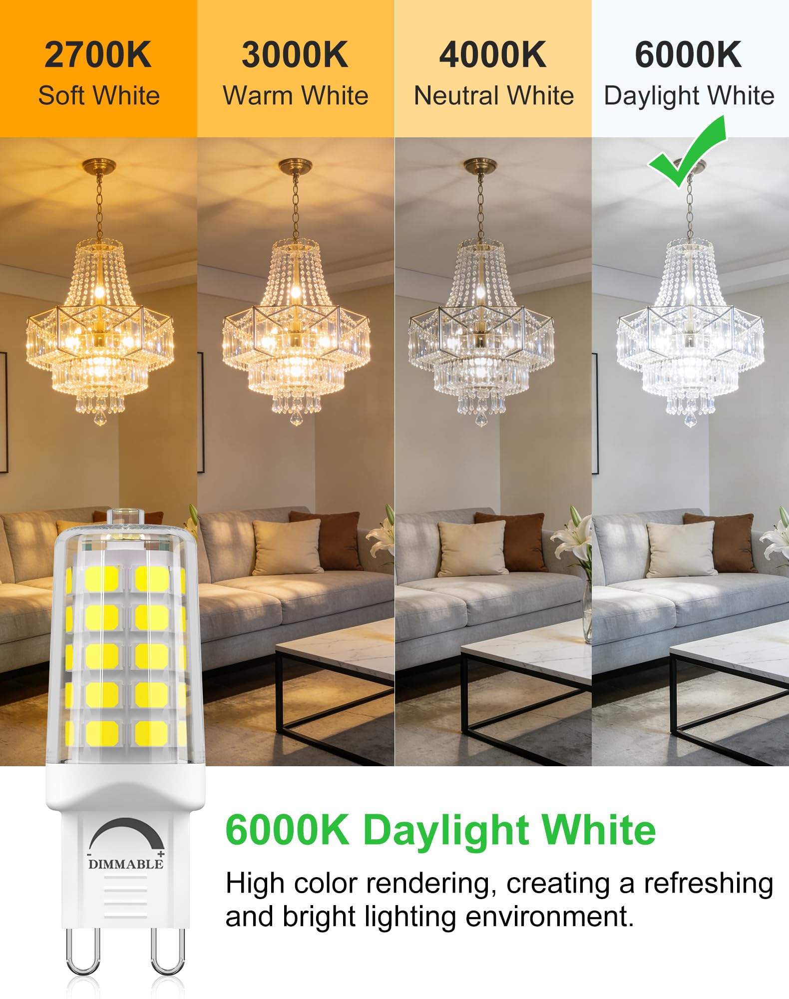 BAOMING G9 flicker-free design reduces eye strain