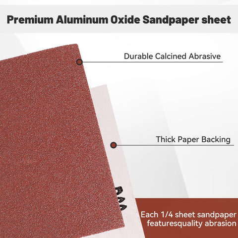BAOSTC strong paper backing supports repeated use on challenging surfaces