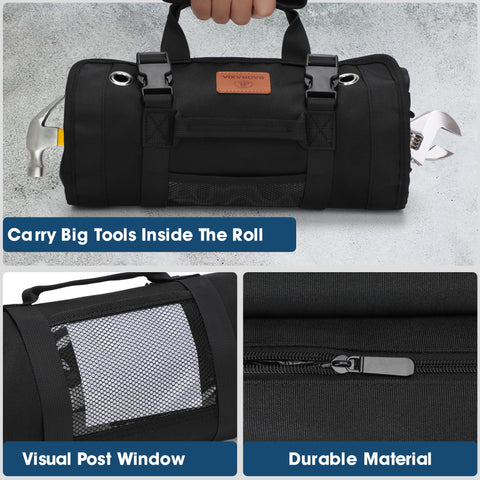 BAQRAXIA keeps tools organized on car, truck, or boat.