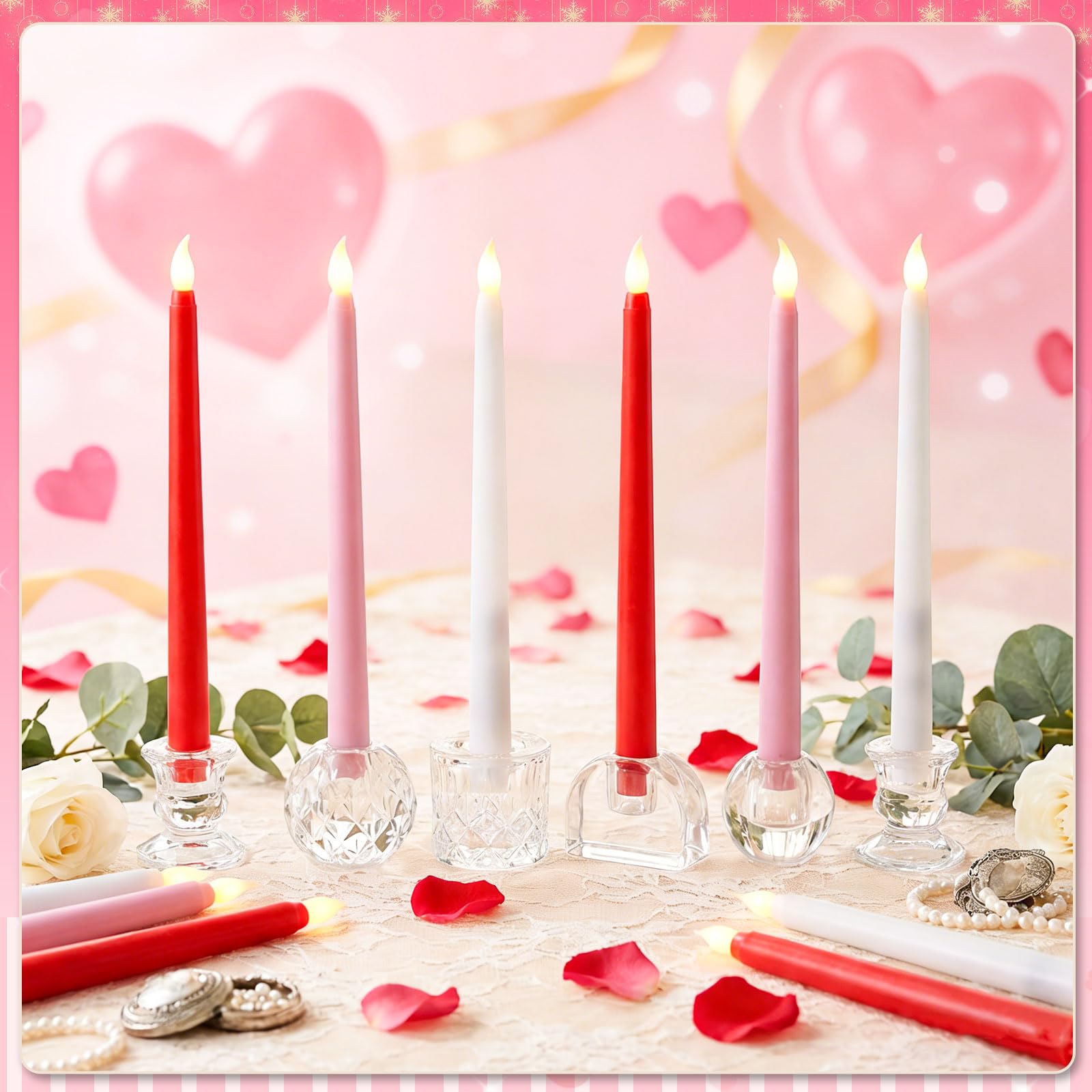 Baquler battery candles offer safe plastic design for homes with kids or pets.