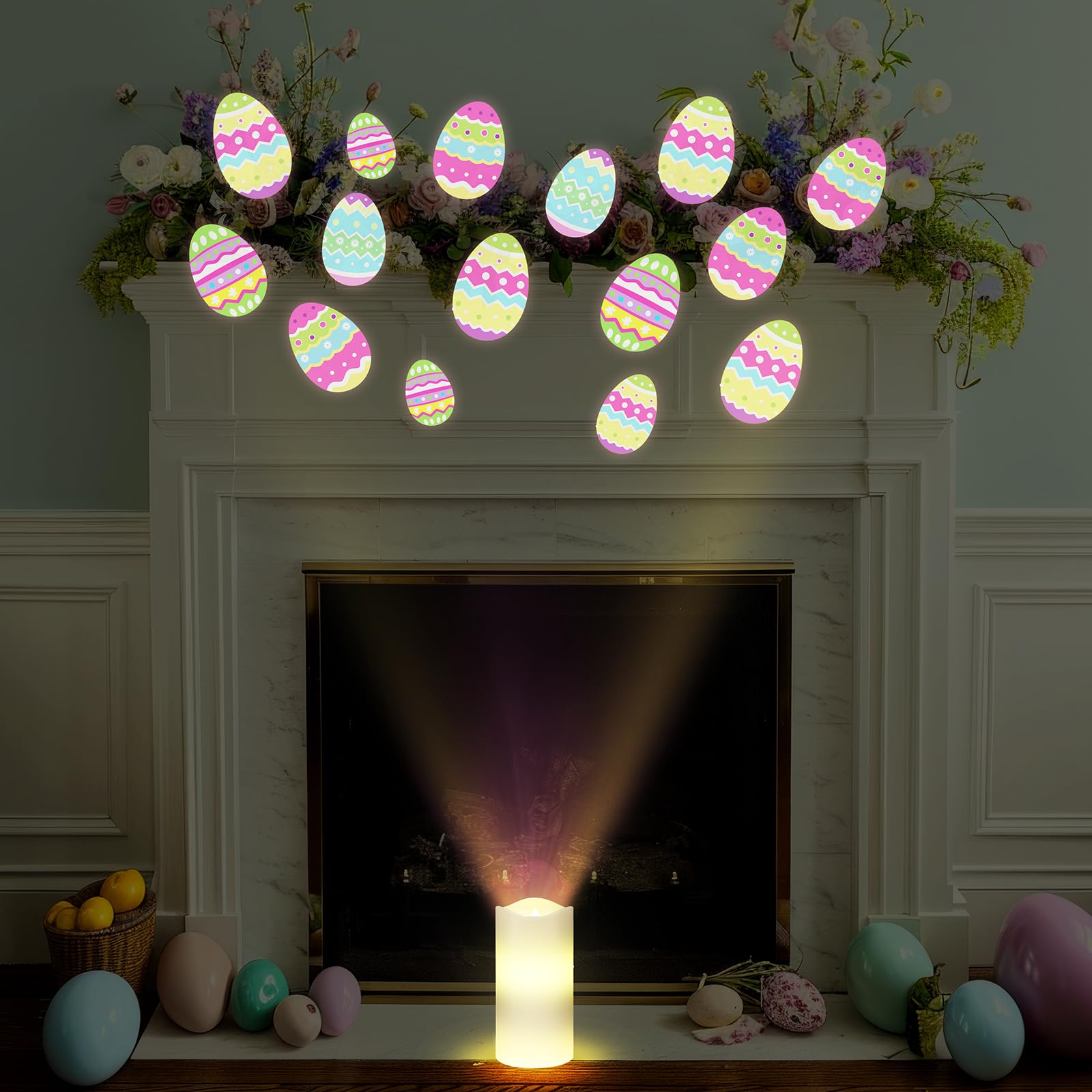 Baquler battery-powered candles provide safe, long-lasting ambiance.