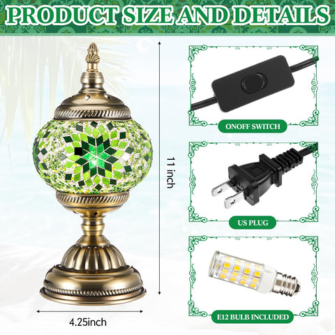 Baquler green mosaic pieces closeup highlights vibrant, safe pre polished glass for design