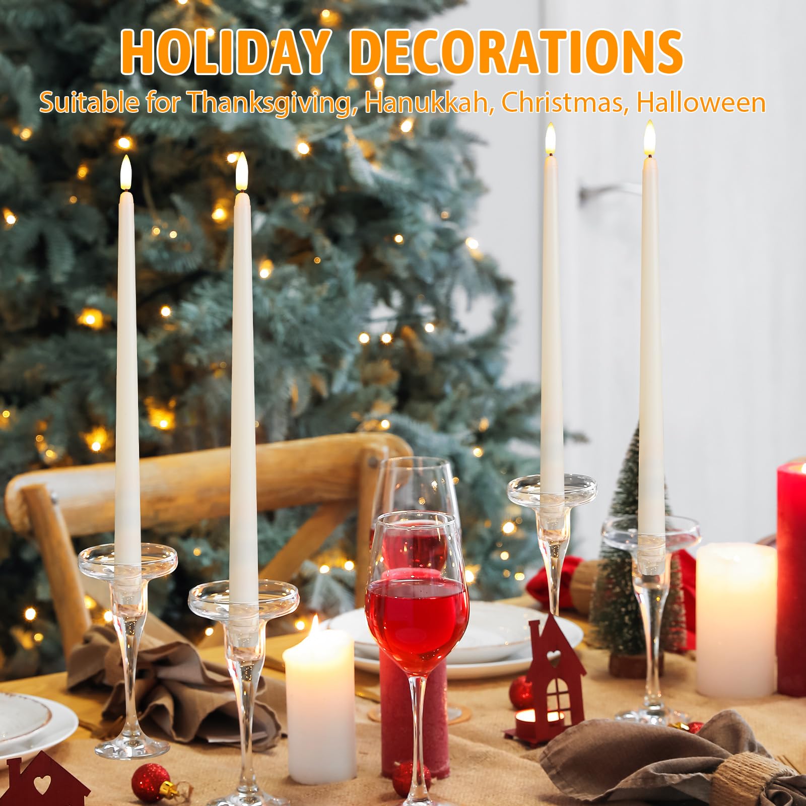 Baquler ivory candles complement seasonal displays while keeping safety in mind.