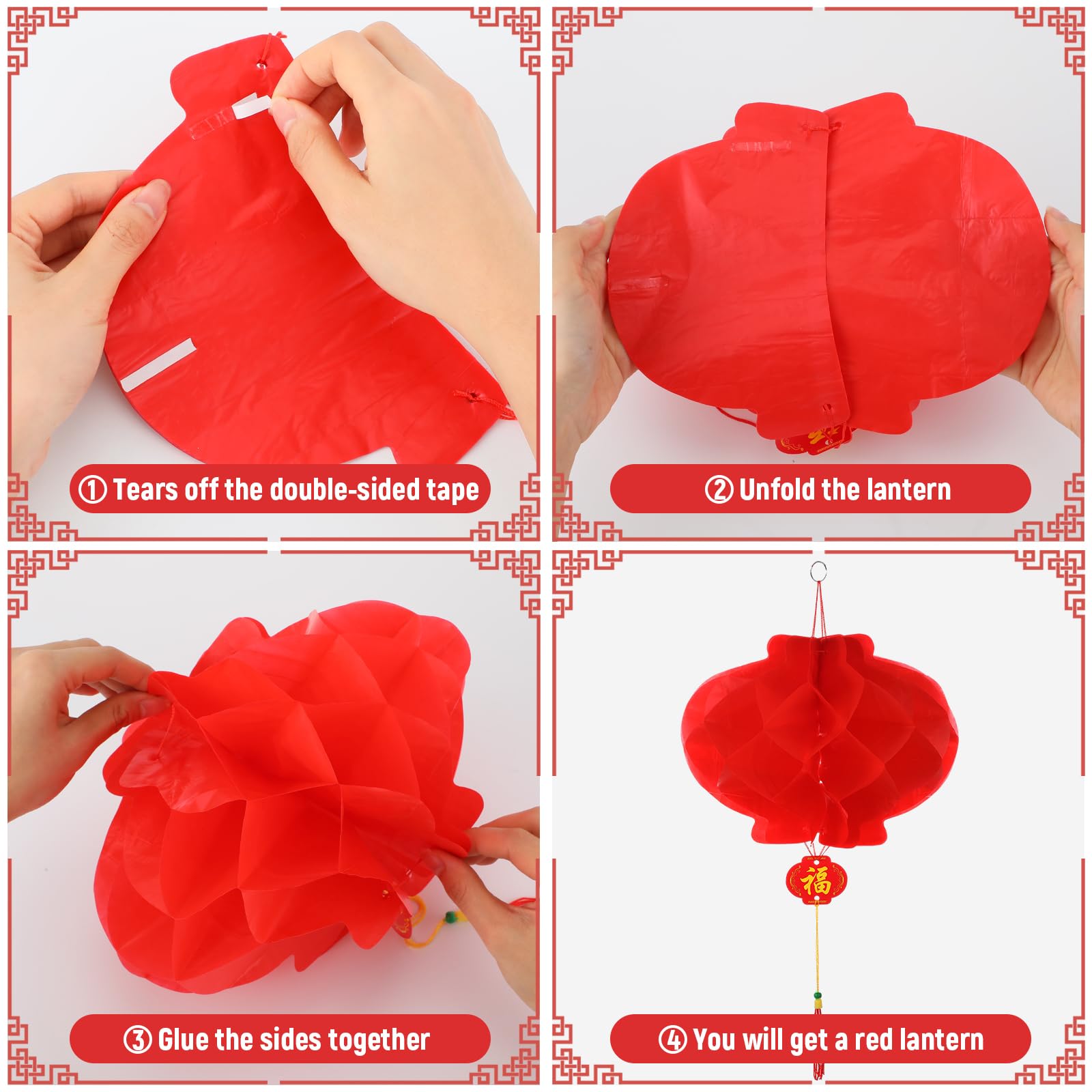 Baquler lantern hanging display ready to decorate walls and doors