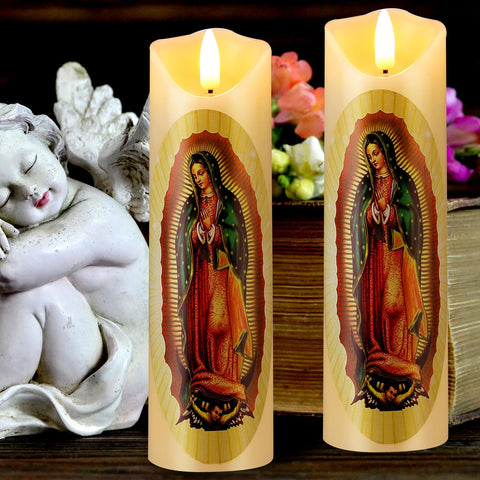 Baquler remote-controlled candle set covers multiple candles up to 20 ft.