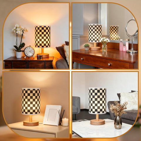Baquler round lamp base provides stable lighting on desks