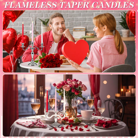 Baquler safety flameless candles avoid wax mess