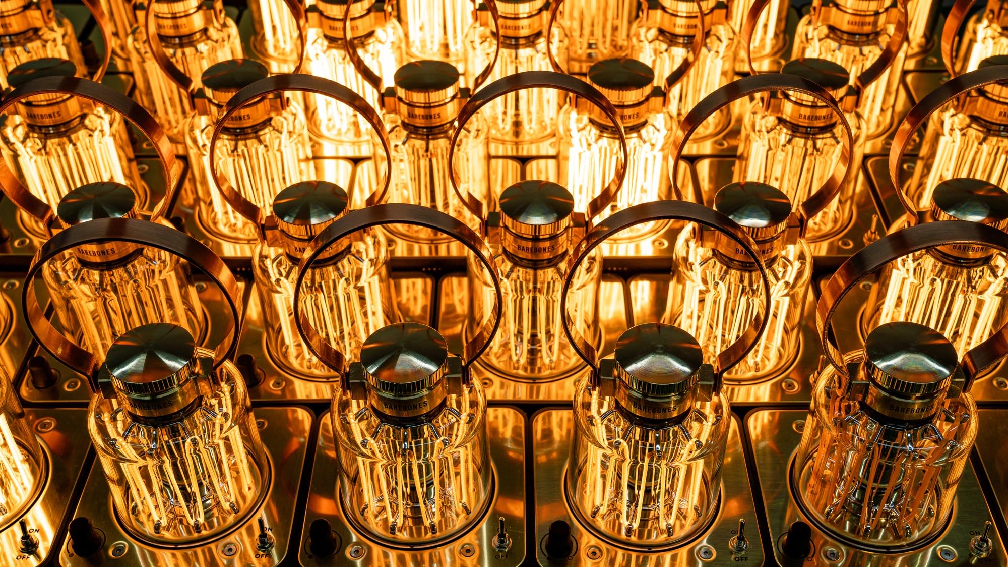Durable polycarbonate lens guards the LED in varied environments.