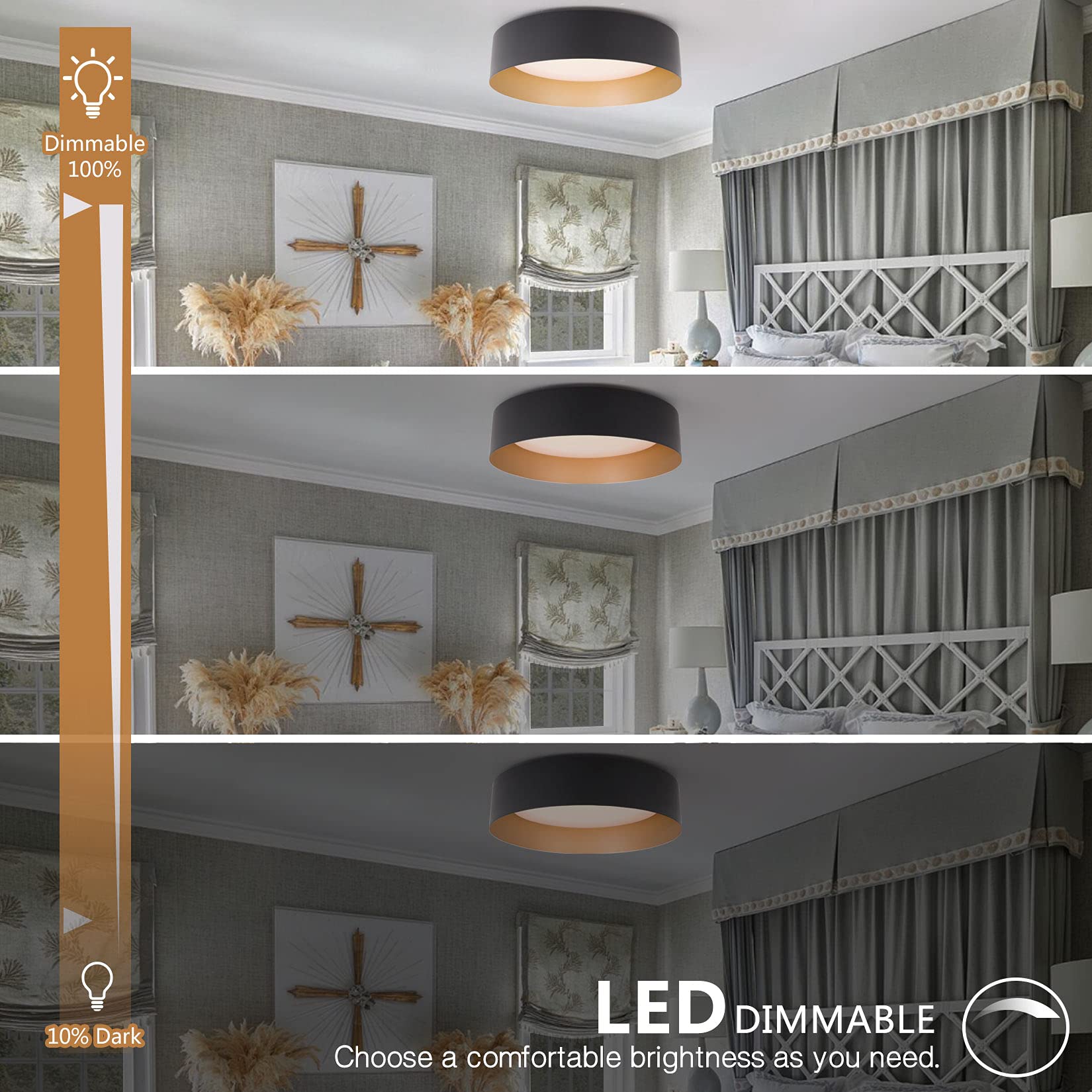 Bargeni ceiling light suitable for bedroom hallway dining room and study.