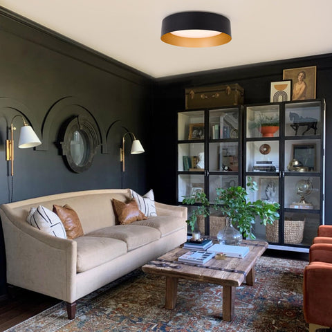 Bargeni two-pack ceiling lights provide consistent, easy-to-install style across rooms.