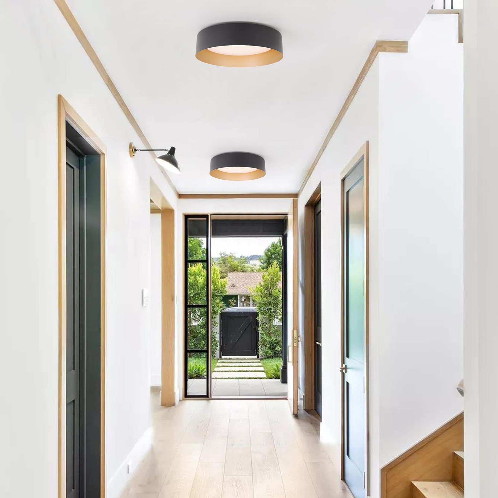 Bargeni compact flush-mount design fits tight ceilings and small spaces.