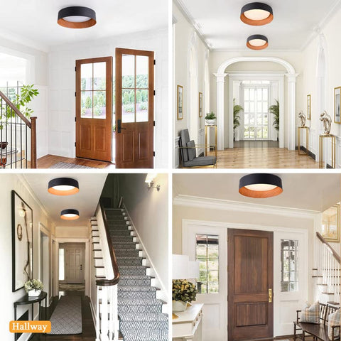 Ideal for kitchens, bedrooms, hallways, or offices, adding balanced illumination.