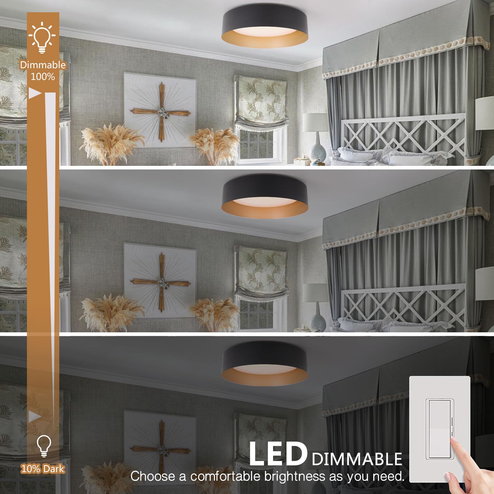 Bargeni outdoor balcony ceiling light designed for covered exterior areas.