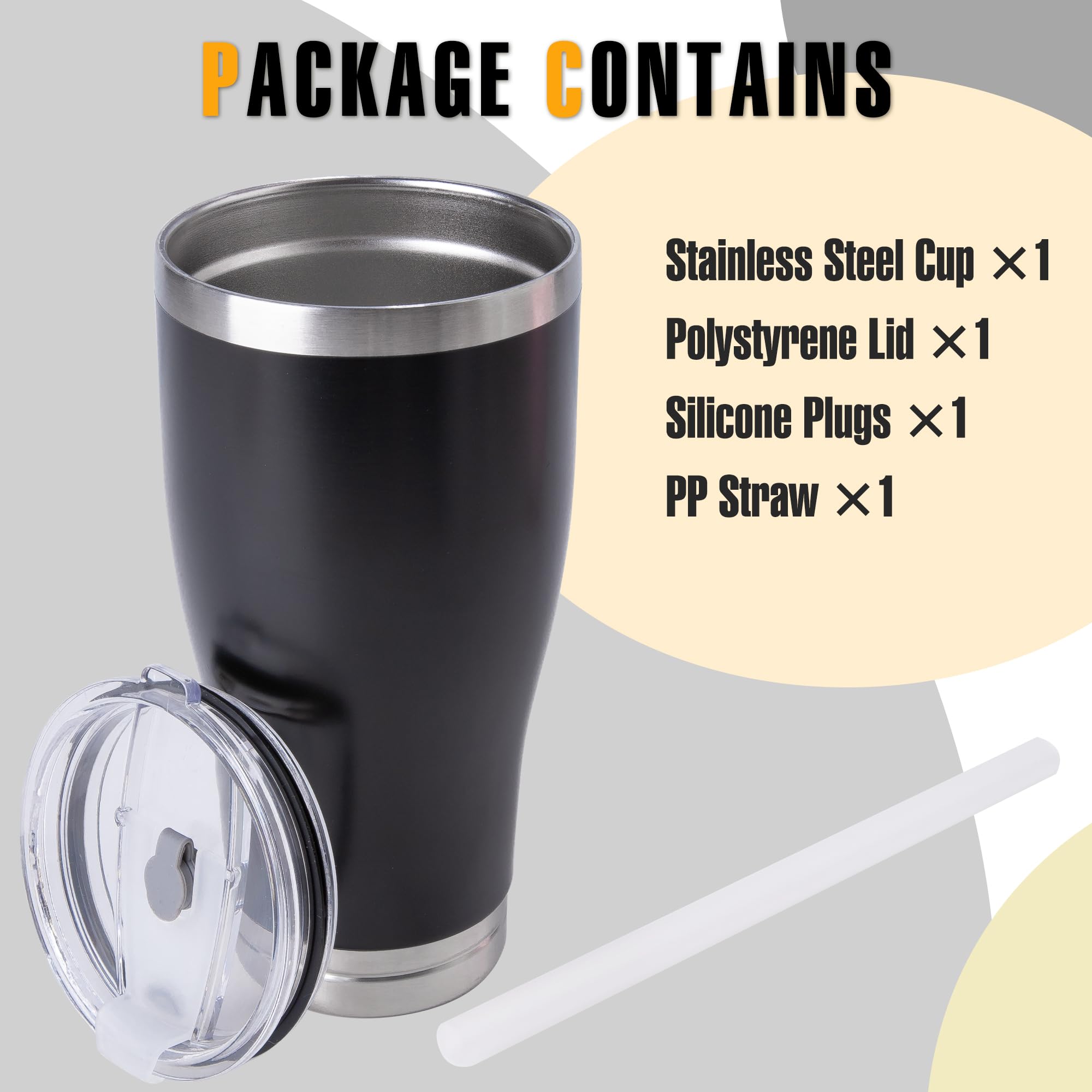 BarGifts durable stainless steel keeps drinks hot or cold while maintaining style.