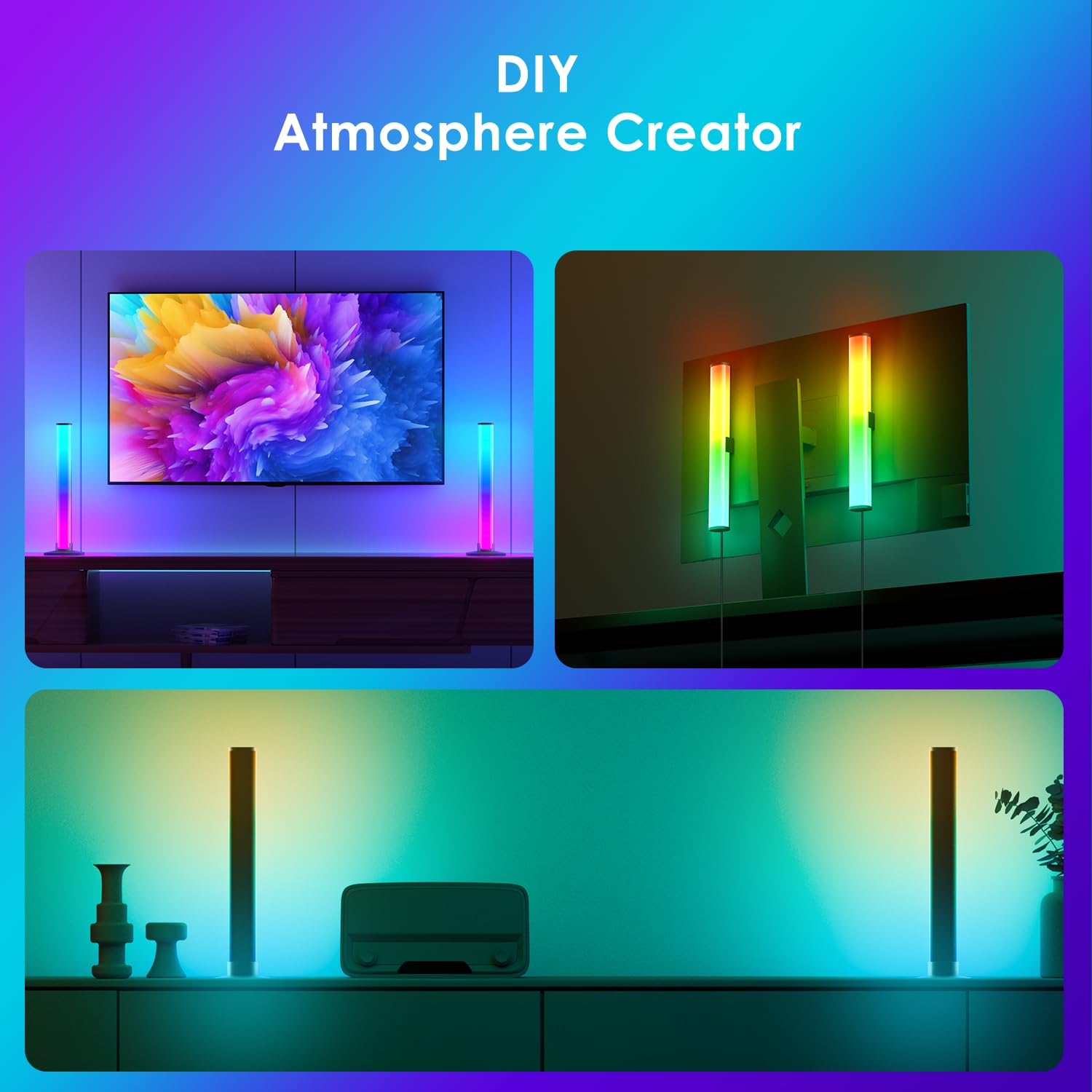 Barhootao RGB Light Bar timing function for automated lighting