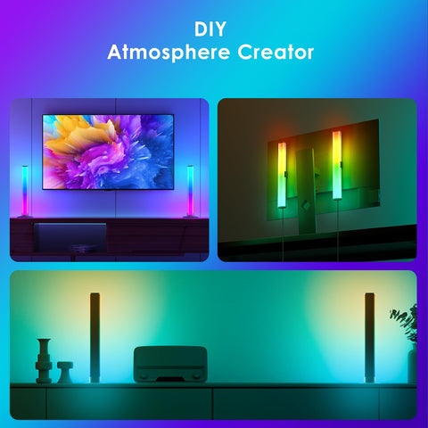 Barhootao RGB Light Bar timing function for automated lighting