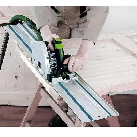 Barlezy compatible with Makita and Festool saws for flexible setups.
