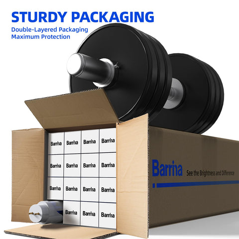 Barrina aluminum housing provides efficient heat dissipation for longer life