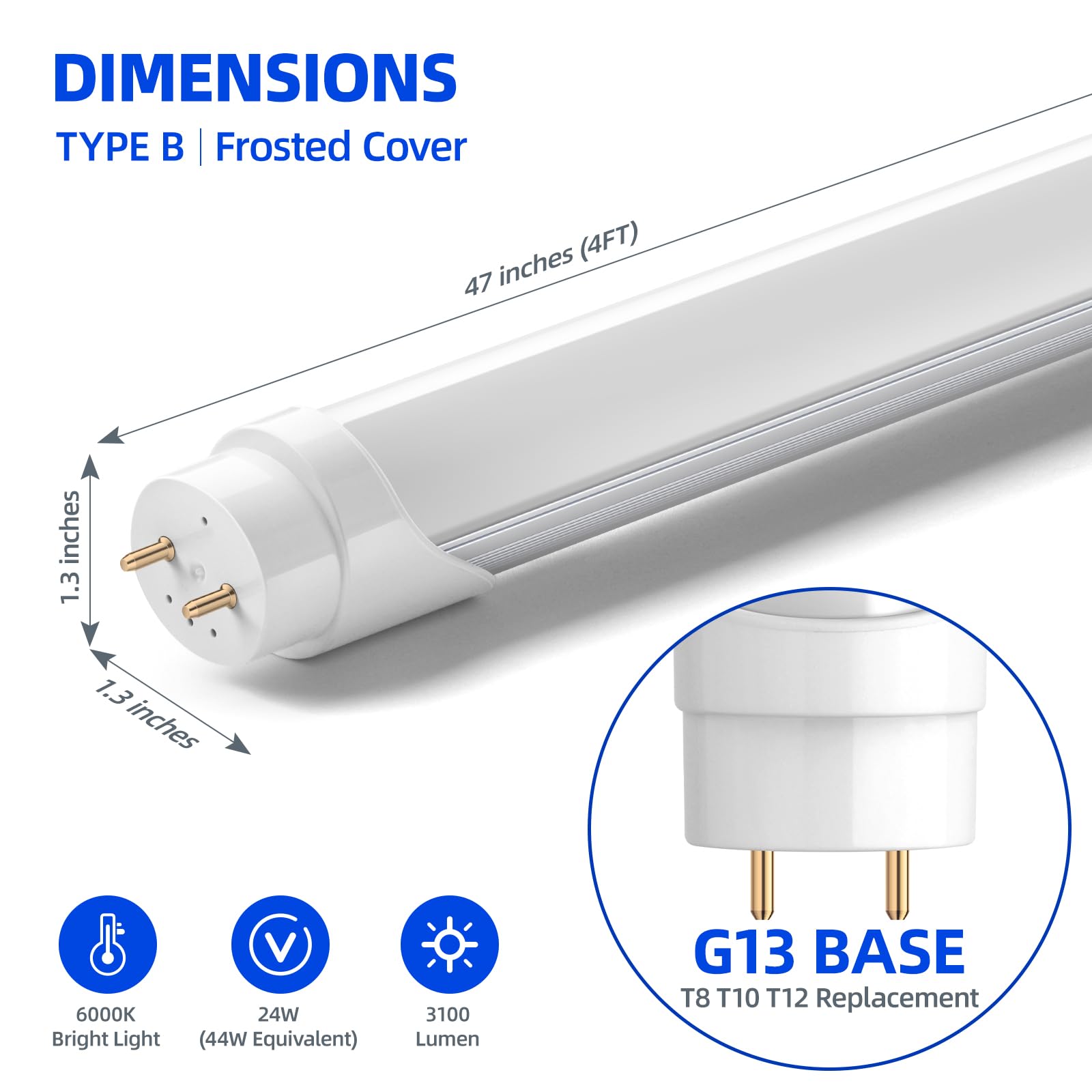 Barrina T8 ballast-bypass tube enables direct wiring for reliable performance