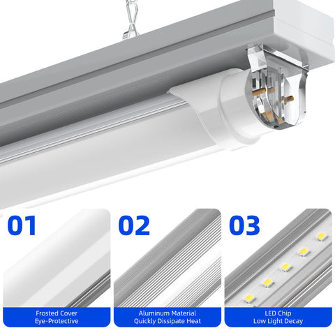 Dual-end-powered Barrina T8 LED tube allows flexible installation in fixtures