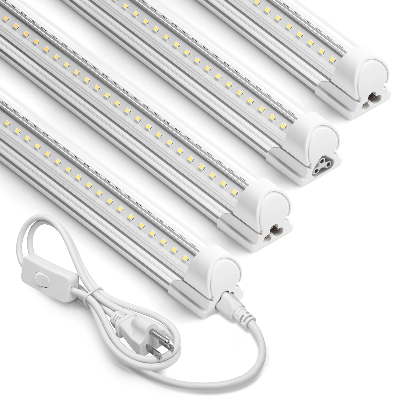 Barrina 6500K 2ft LED shop light front view for bright workspace illumination