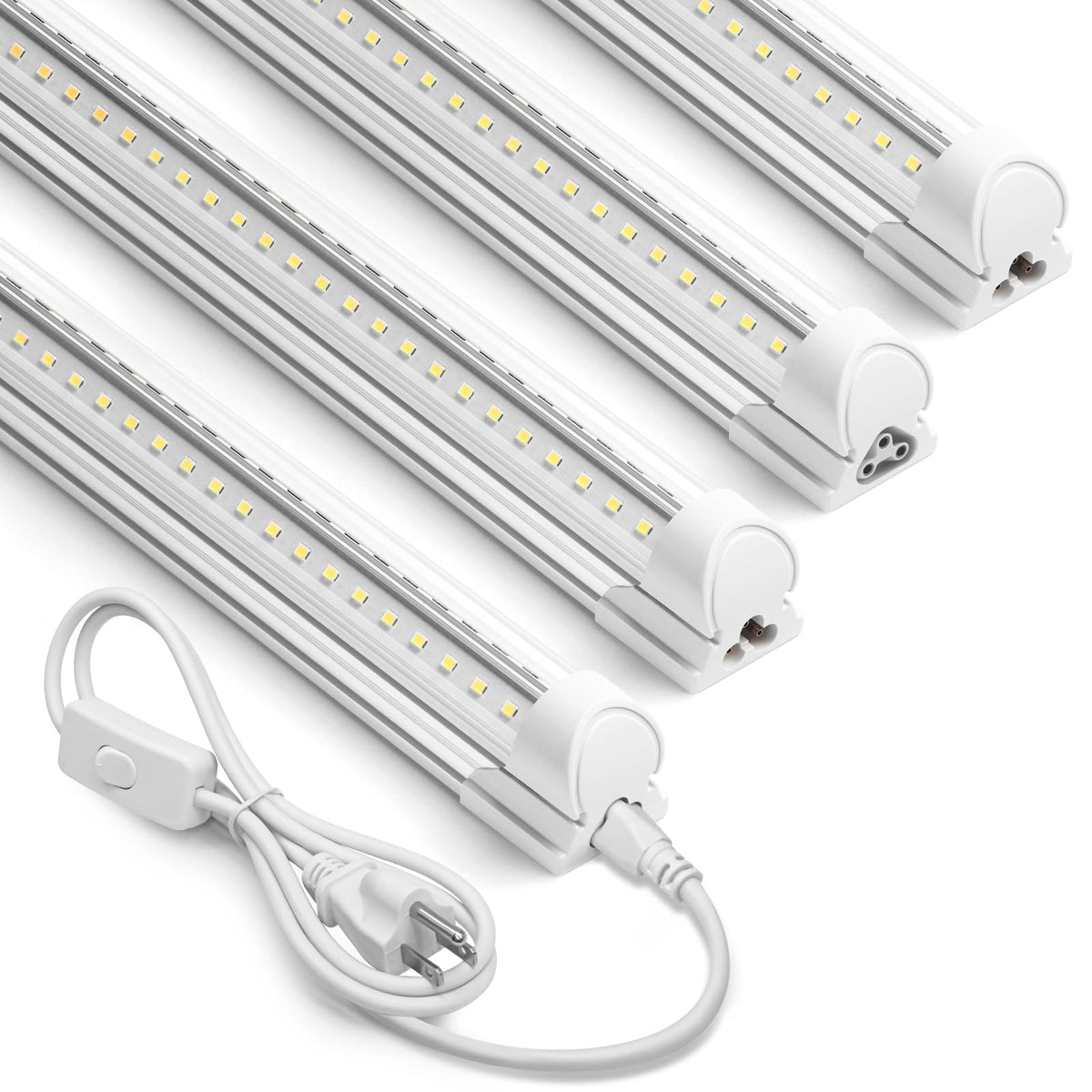 Barrina 6500K 2ft LED shop light front view for bright workspace illumination
