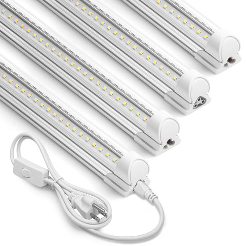 Barrina 6500K 2ft LED shop light front view for bright workspace illumination
