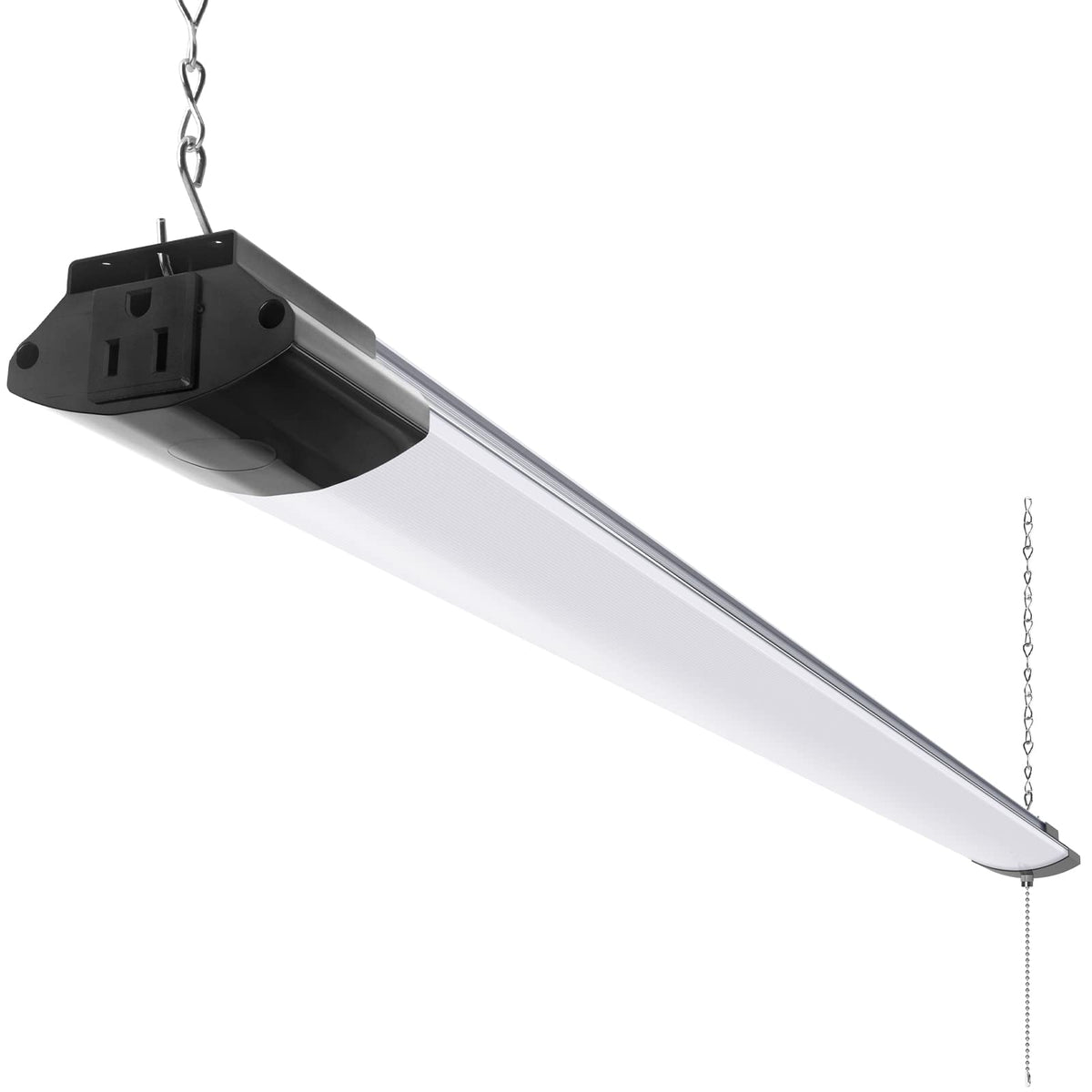 Barrina BS84 LED shop light 4ft installation options with easy mounting for garages and workshops