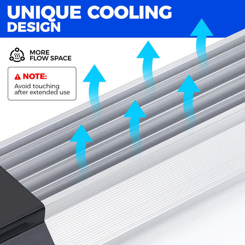 Barrina BS84 wide light diffusion suitable for garages and basements