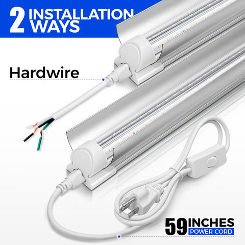 Barrina 48-inch connecting cables enable six-light series.