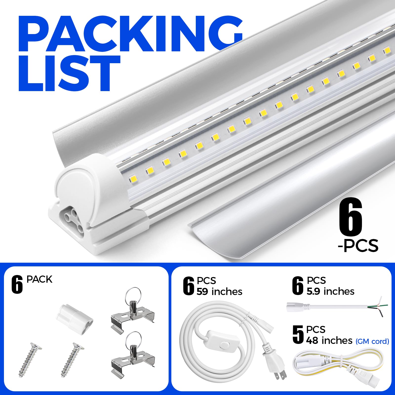 Barrina ideal for garages, workshops, and warehouses with daylight tone.