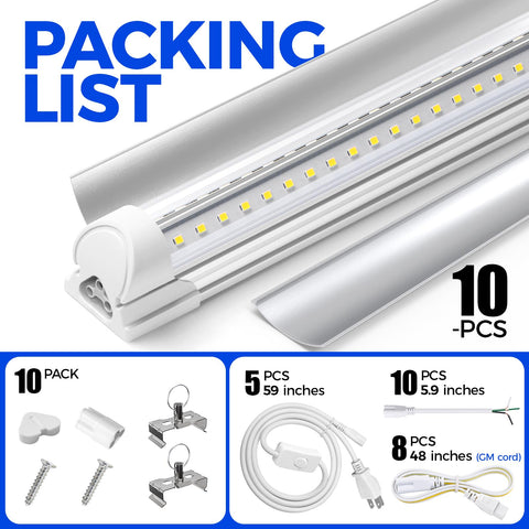 Barrina LED Shop Light 4ft offers high efficiency and bright output