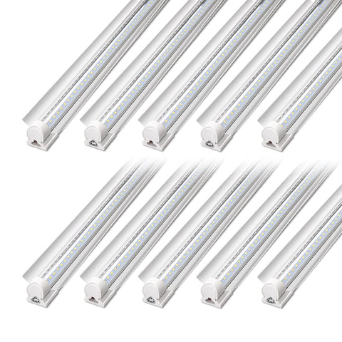 Barrina LED Shop Light 4ft illuminates garages with bright, even coverage