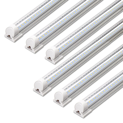 Barrina LED shop light 4ft V-shape provides wide coverage for workshops