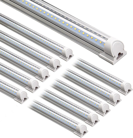 Barrina LED Shop Light 8ft 10000lm for bright garage tasks