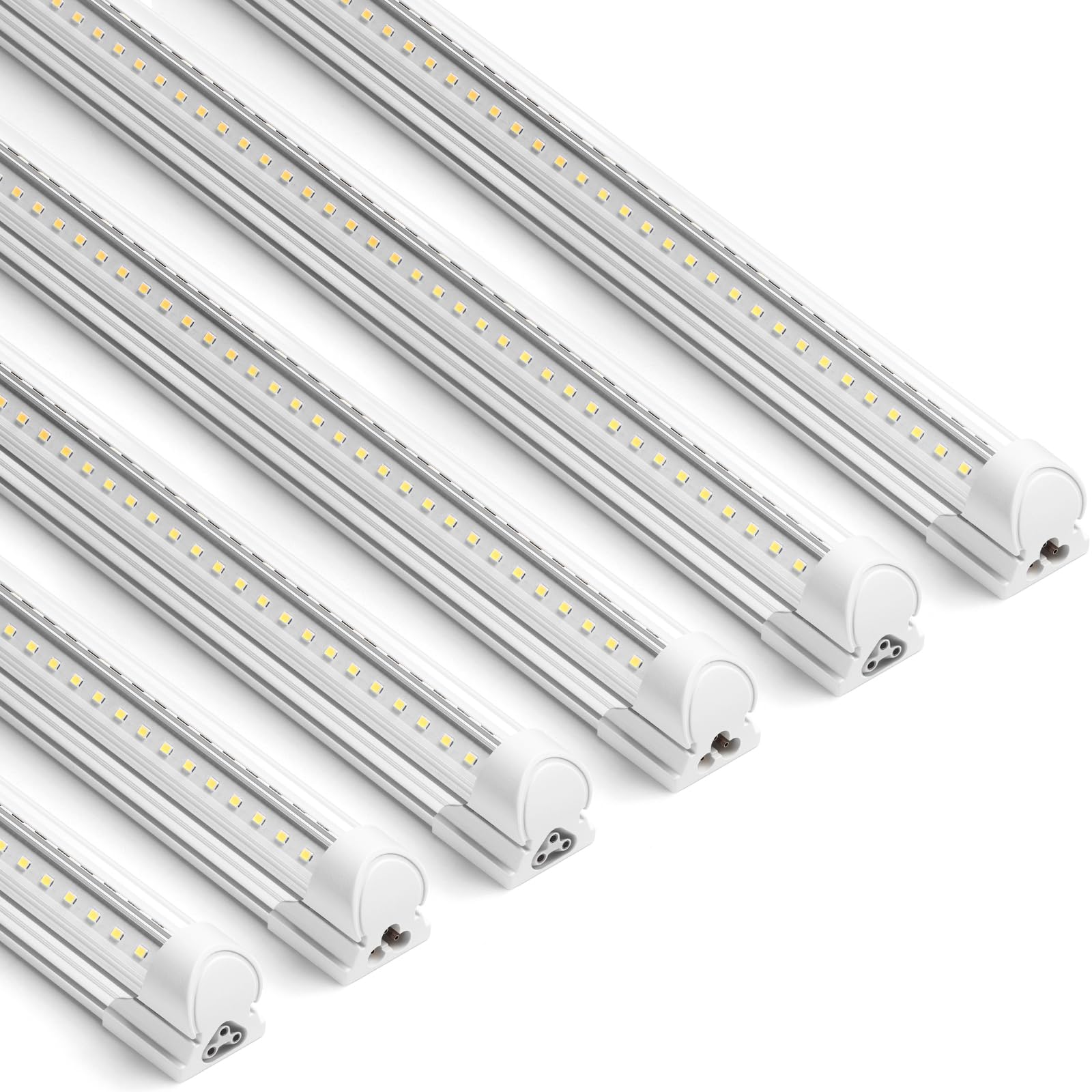 Barrina LED shop light overhead delivering daylight brightness for clear garage illumination