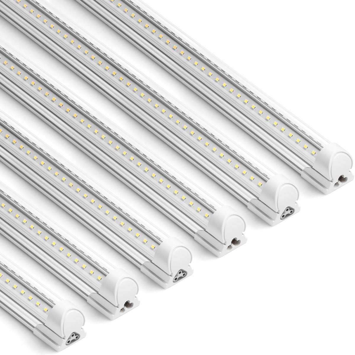 Barrina LED shop light overhead delivering daylight brightness for clear garage illumination