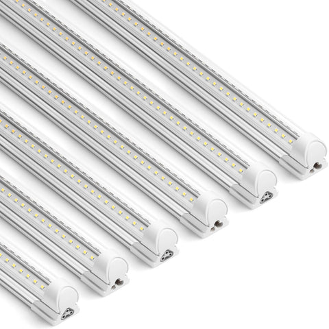 Barrina LED shop light overhead delivering daylight brightness for clear garage illumination