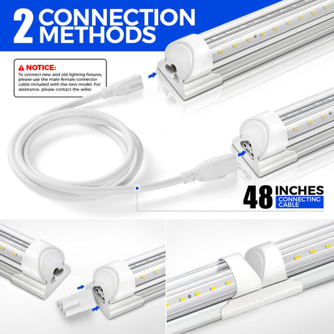 Barrina LED shop lights in garage use for clear, productive workspace.