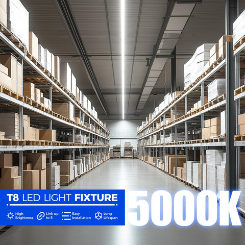 Barrina linkable lights show safe connectors for simple installation.
