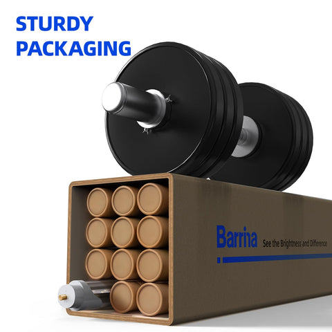 Barrina low-heat design keeps operation cool.