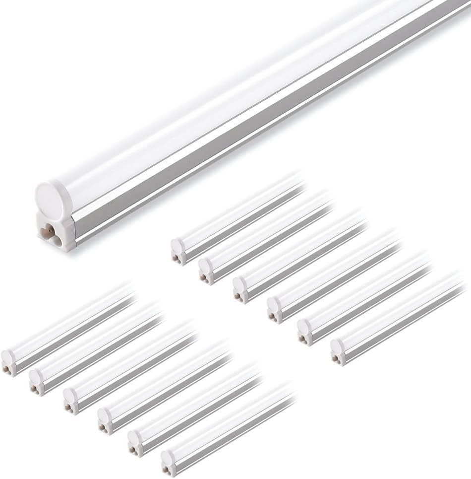 Barrina T5 LED shop light 4ft cool white illuminates garages efficiently