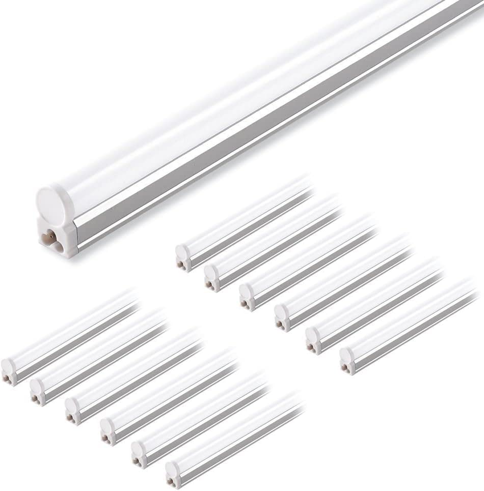 Barrina T5 LED shop light 4ft 5000K daylight brightens the workspace