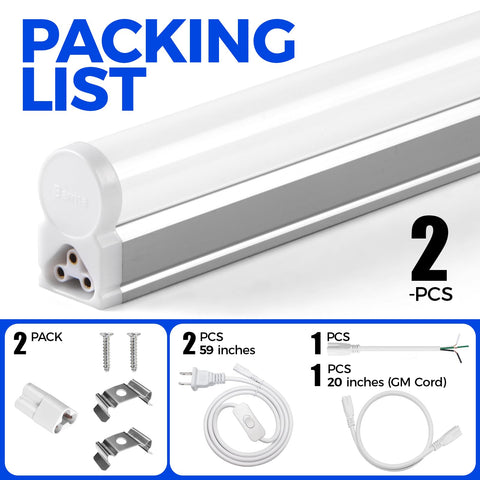 Barrina T5 easy installation for quick workspace lighting upgrade.