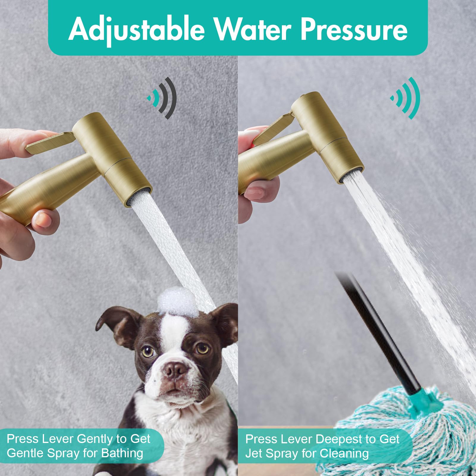 BARROCK stainless steel sprayer delivers durable, corrosion-resistant performance