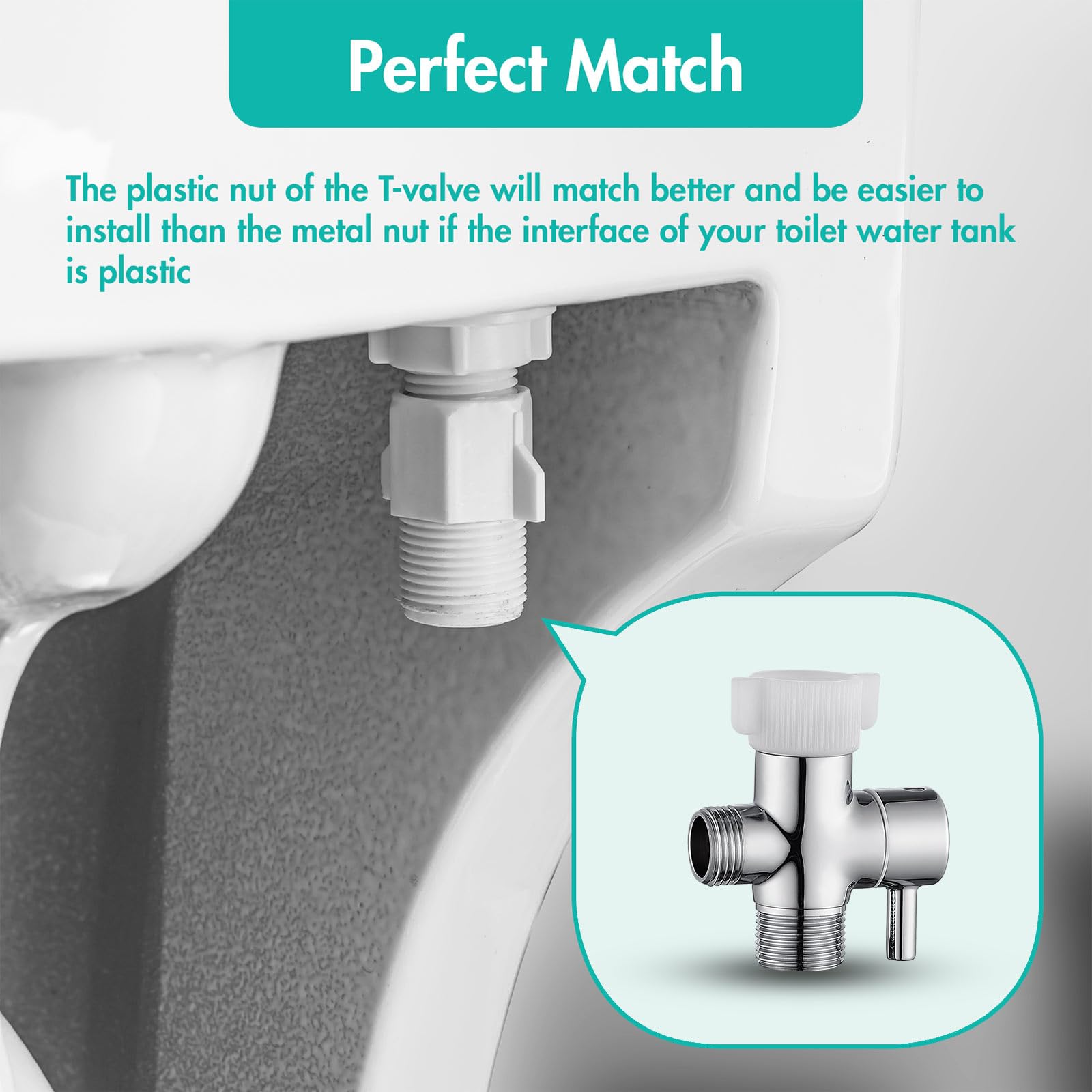 BARROCK wall mount installation uses included screws for a fixed, tidy position.